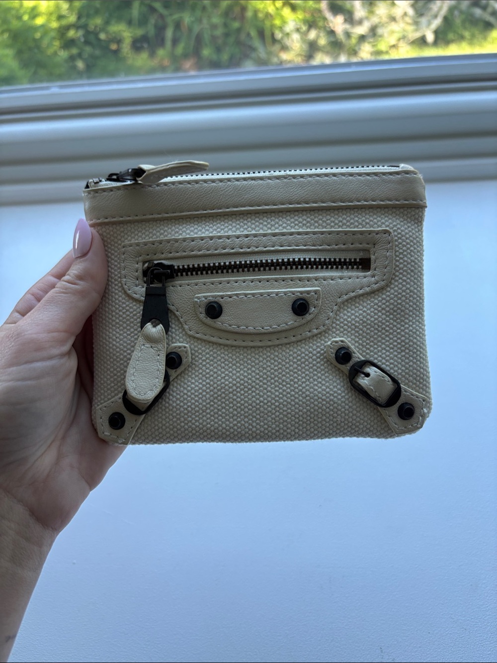 Balenciaga mini zip pouch